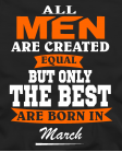 All men march